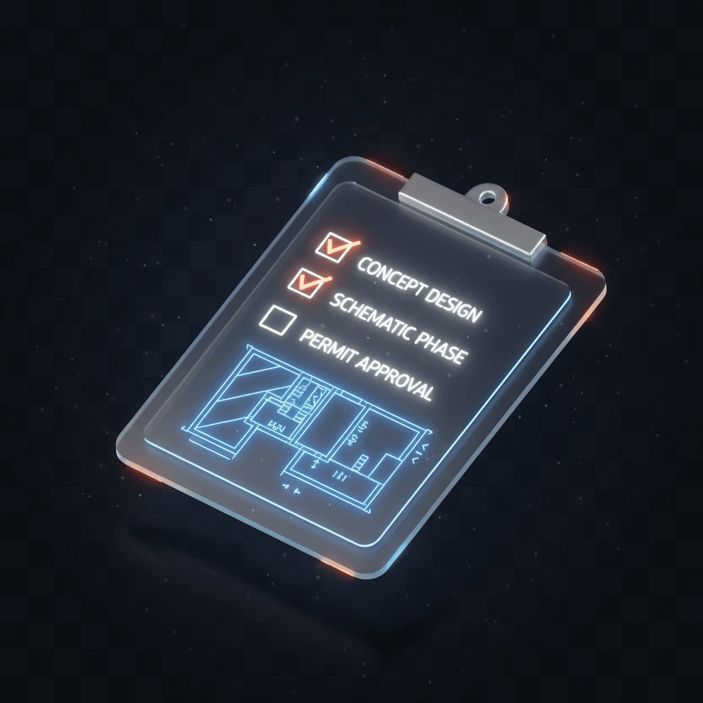 Clipboard with a scoped checklist illustrating the fix plan step